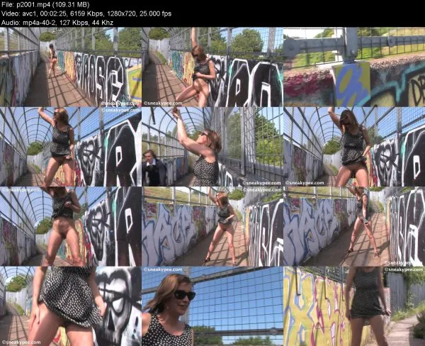 p2001 pissing in public, HD