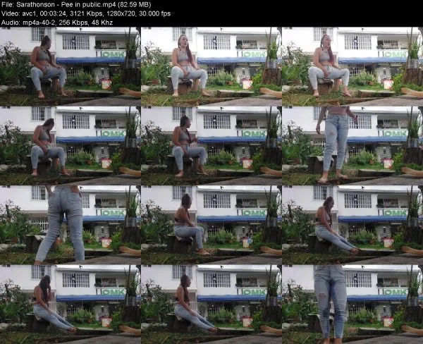 Sarathonson – Pee in public
