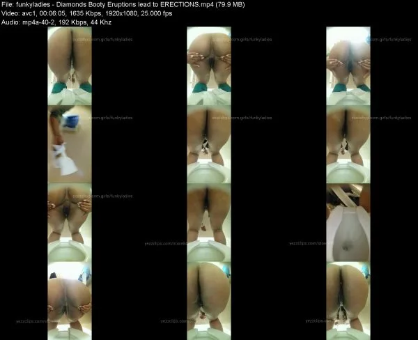 funkyladies – Diamonds Booty Eruptions lead to ERECTIONS