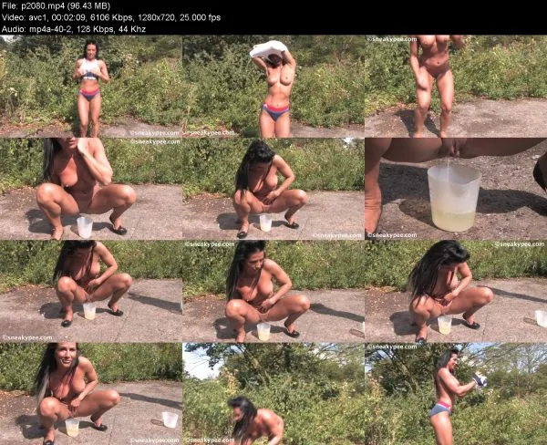 p2080 pissing in public, HD