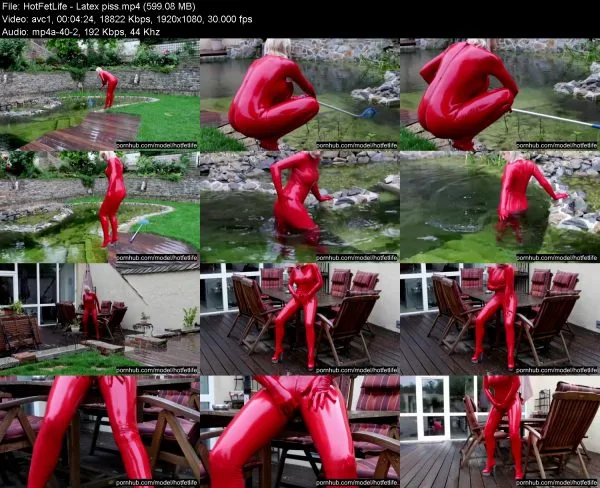HotFetLife – Latex piss