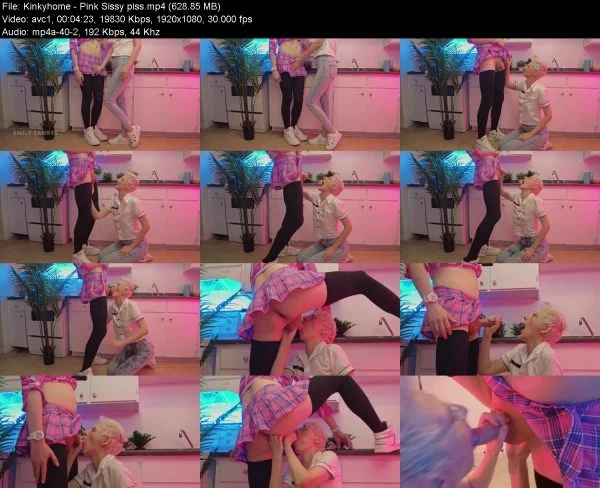 Kinkyhome – Pink Sissy piss