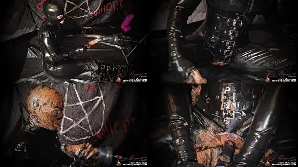 SlutOrgasma – Extreme shit play swallowing and sex machine fucked