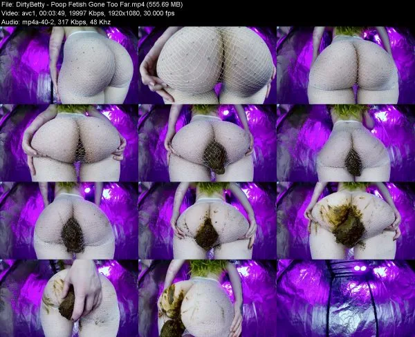DirtyBetty – Poop Fetish Gone Too Far