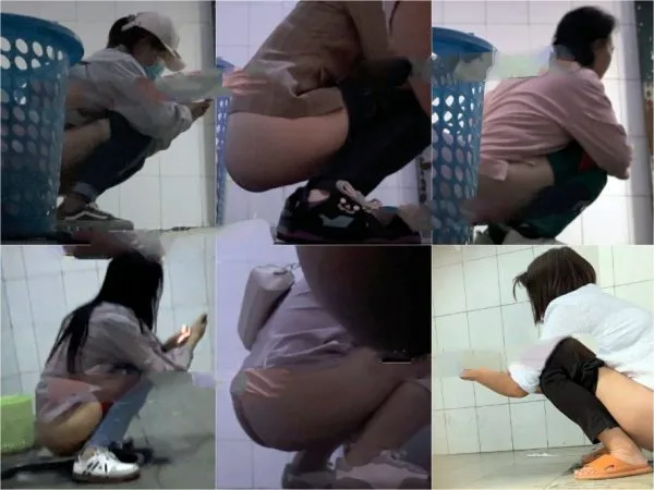 【4k HD】フードシティの女子トイレを盗撮（8） Public Restroom