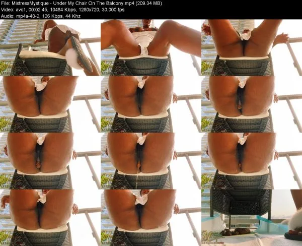 MistressMystique – Under My Chair On The Balcony