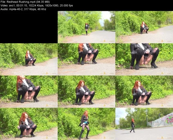 Redhead Rushing