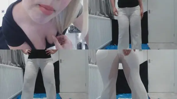 Teacher Katie – Pee Pee in trousers