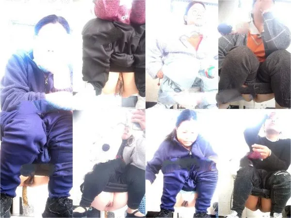 【4K HD】ショッピングモール女子トイレ盗撮5 Public Restroom