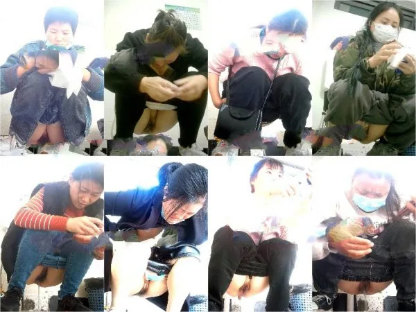 【4K HD】ショッピングモール女子トイレ盗撮5 Public Restroom