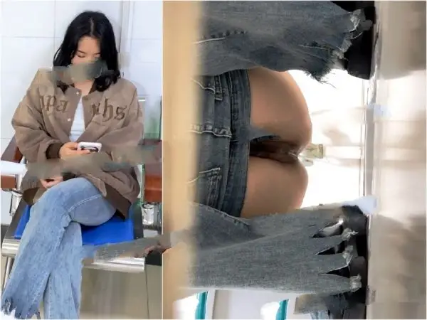 Girls on the Toilet《最新出品》遊園地帰りの巨尻ショット！ （８）