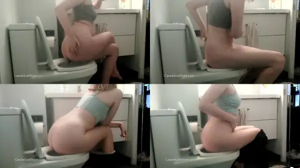 CassieScat – 2 Toilet Poops – Constipation – Diarrhea
