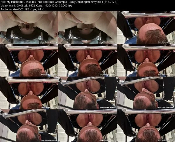 My Husband Drinks my Piss and Eats Creampie – SexyCheatingMommy