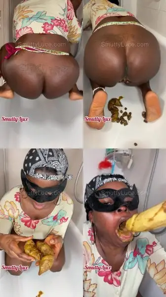Smutty Luce – Choking on my own Shit – Epic Blowjob women scat videos
