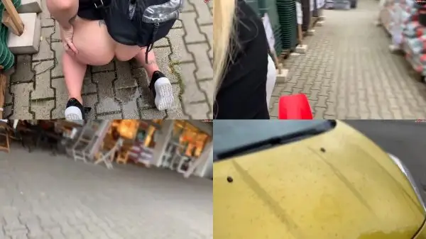 SteffiBlond – Ex Nachbarn getroffen – ob er wei was ich treibe
