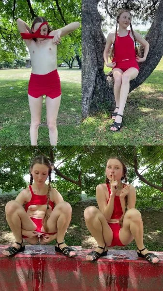 Svitlana Edelweiss – Naughty slut in a red outfit