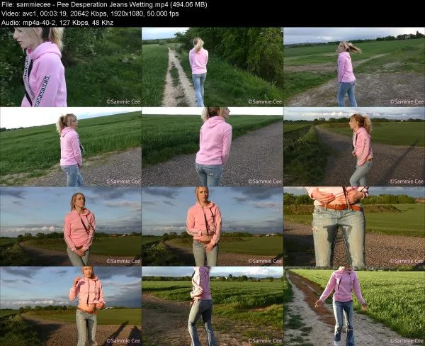 sammiecee – Pee Desperation Jeans Wetting