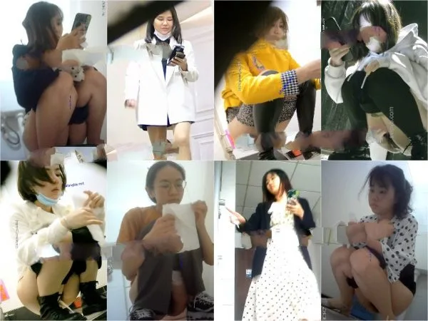 【トイレショット】お正月いたずらテーマ、妹がうんちとおしっこをします！ 9V+48P Spy Camera