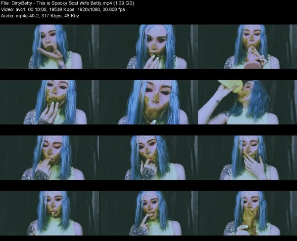 DirtyBetty – This is Spooky Scat Wife Betty