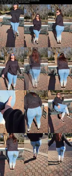 Lexipoo – Lexi begs her Dom to poop her pants in public