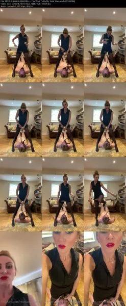 MISS SUZANNA MAXWELL – You Want To Be My Toilet Slave