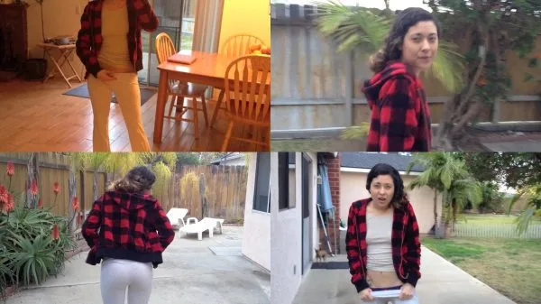 Mommy watched me PEE PEE