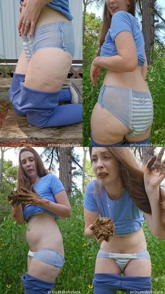 PrincessBabyLuna – Messing and Swallowing