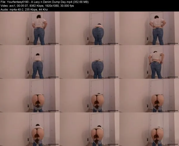 Yourfantasy6190 – A Lacy n Denim Dump Day