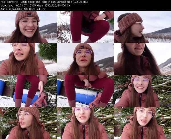 Emmi-Hill – Leise rieselt die Pisse in den Schnee