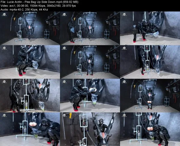 Lucie Arztin – Piss Bag Up Side Down