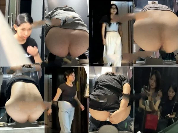 【マジックハン​​ド☛購入】クラシックパノラマトイレ撮影（リトルビューティー妊娠検査）22V Nude Ass
