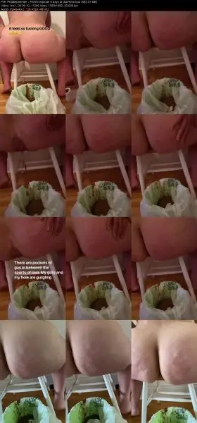 Phattiepheeder – PAWG explode 5 days of diarrhea