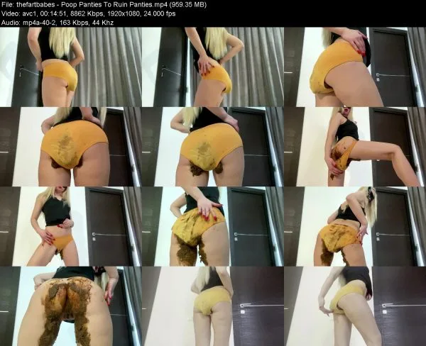 thefartbabes – Poop Panties To Ruin Panties