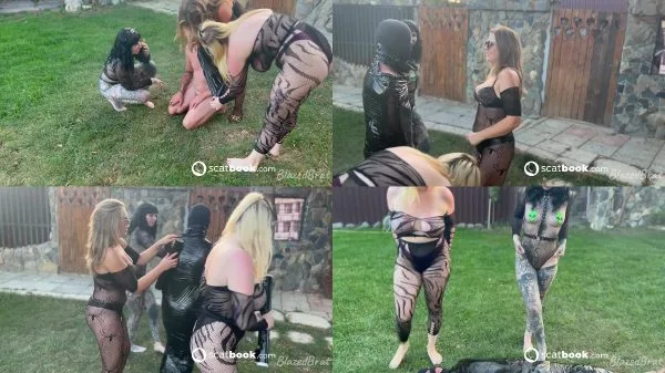 Blazed Brat – Mistress Mercy Rage – Mummified and Pissed On