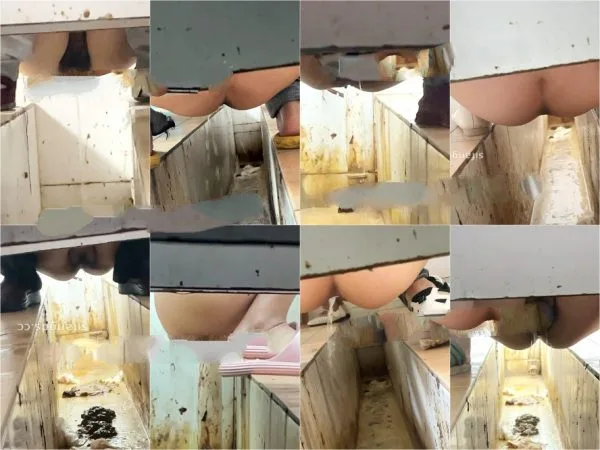 【ベストトイレショット】黒シルクJK女子のバーパノラマトイレショット11（四）11V Hidden Camera
