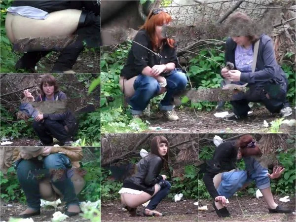 Forest Toilet 14-16 Hidden Camera