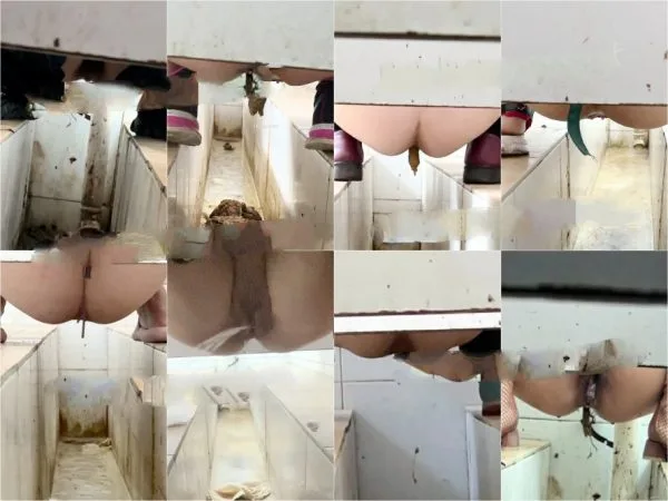 Peeping Voyeur【重口厕拍】女拍手沟式旱厕偷拍-满屏大便 拉稀第25期60V[某房原版]