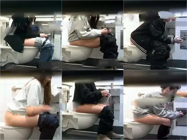 Hot Girls In Student Toilet 10-13 Hidden Cam Toilet
