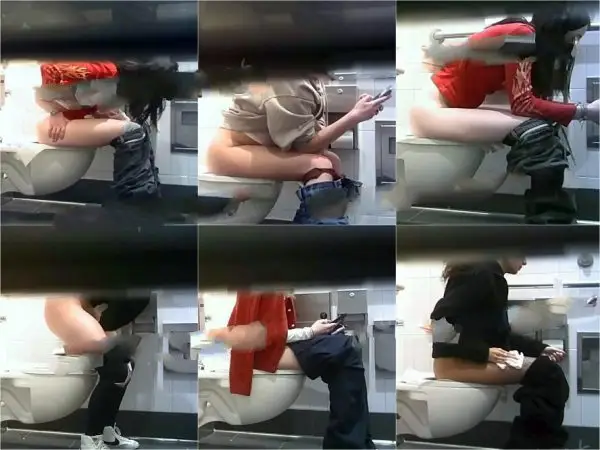 Hot Girls In Student Toilet 10-13 Hidden Cam Toilet
