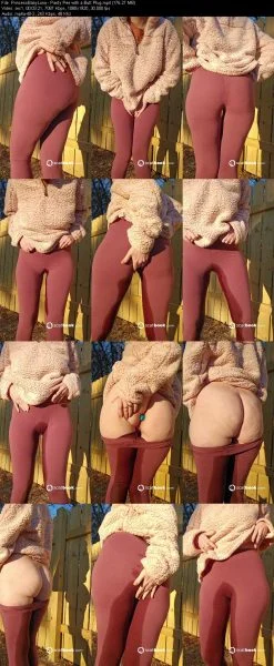 PrincessBabyLuna – Panty Pee with a Butt Plug