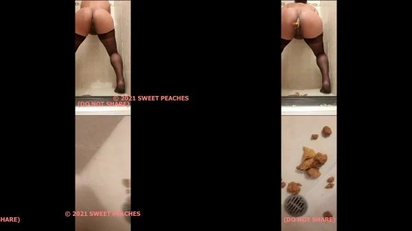 Sweet Peaches – SHITTING IN PANTYHOSE