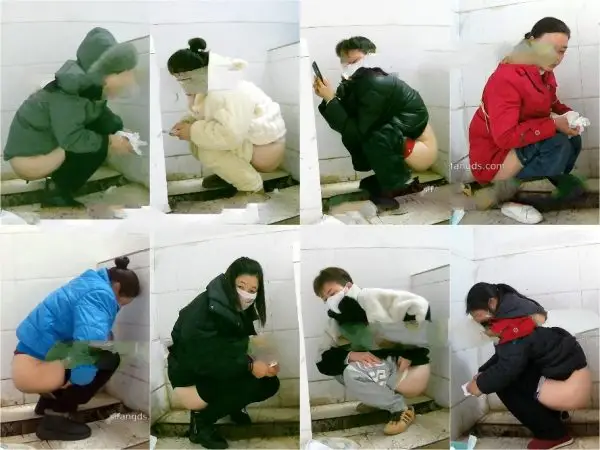 【厕拍】2025新作-服务区全景厕拍1镜3位置第八期27V[某房原版] Hidden Cam Toilet