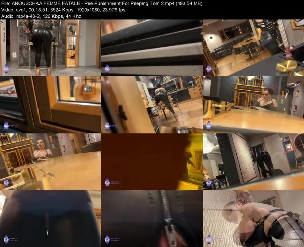 ANOUSCHKA FEMME FATALE – Pee Punishment For Peeping Tom 2