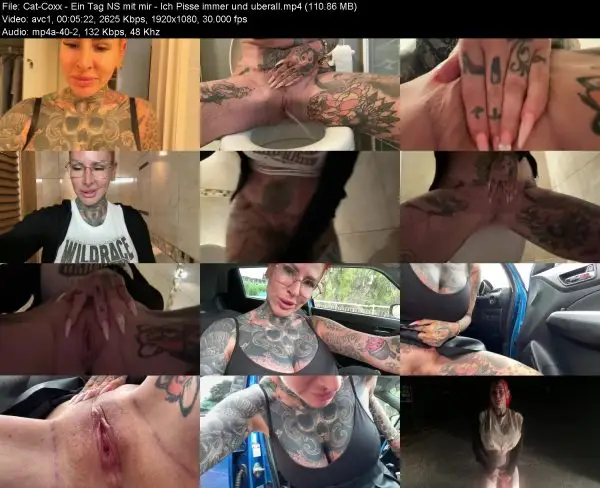 Cat-Coxx – Ein Tag NS mit mir – Ich Pisse immer und uberall