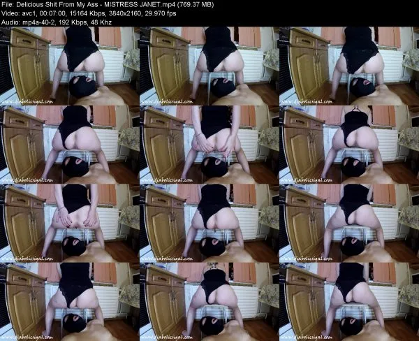 Delicious Shit From My Ass – MISTRESS JANET