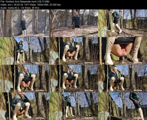Outdoor And Desperate