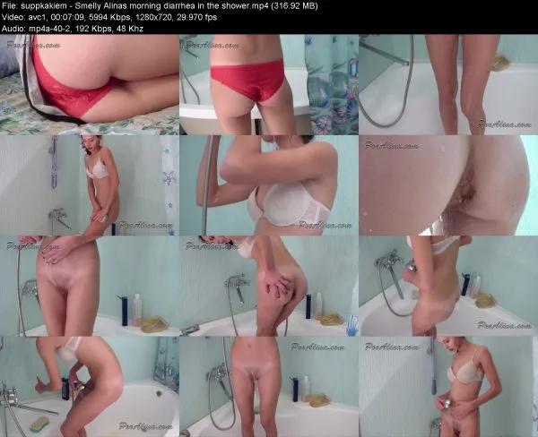 suppkakiem – Smelly Alinas morning diarrhea in the shower