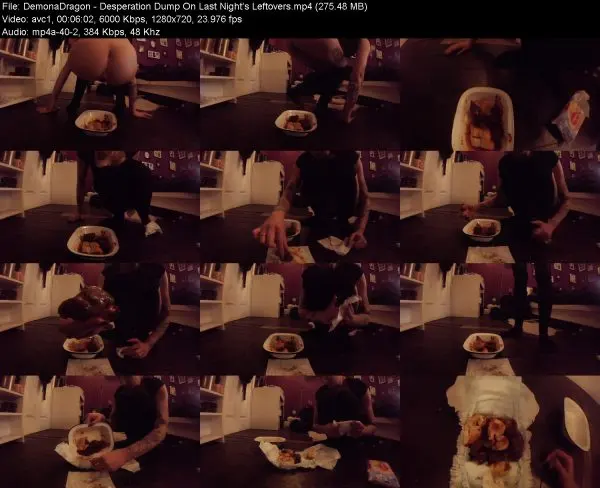 DemonaDragon – Desperation Dump On Last Night’s Leftovers