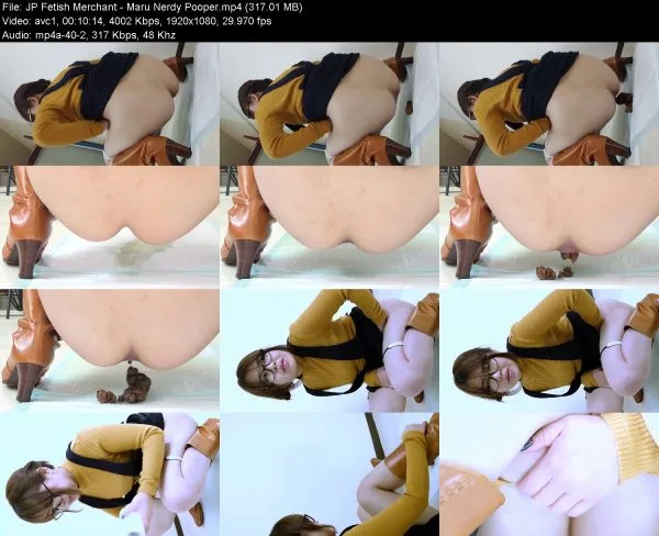 JP Fetish Merchant – Maru Nerdy Pooper