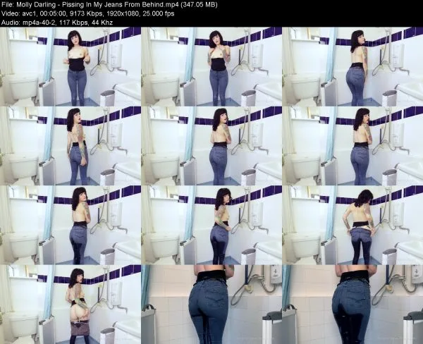 Molly Darling – Pissing In My Jeans From Behind
